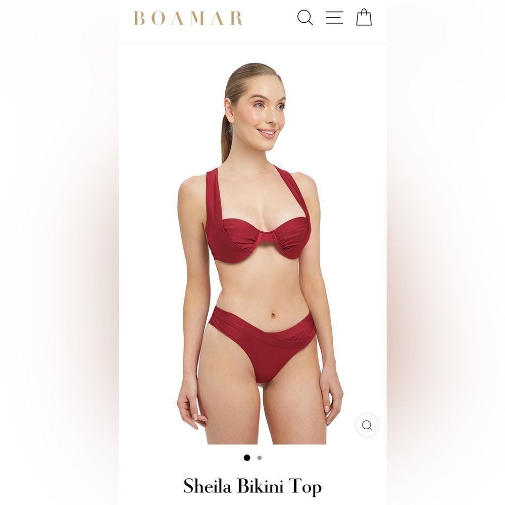 Free People BOAMAR Sheila Bikini Top